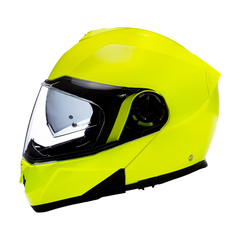 Daytona Glide Modular Motorcycle Helmet | Fluorescent Yellow