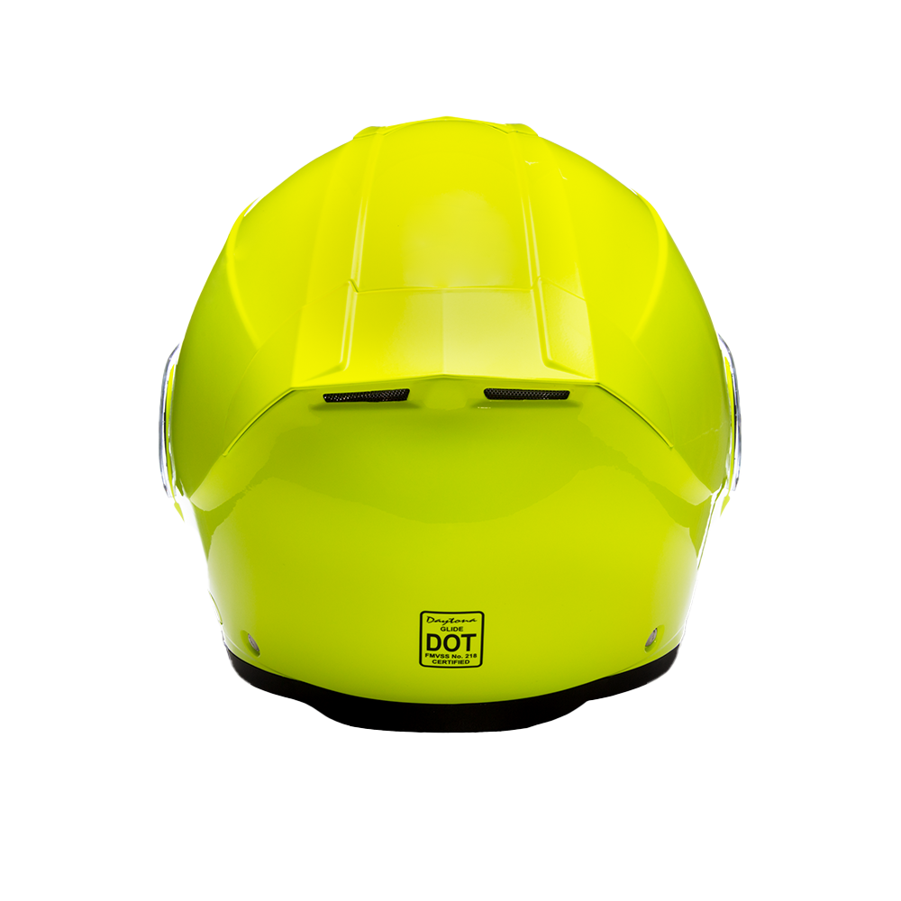 Daytona Glide Modular Motorcycle Helmet | Fluorescent Yellow