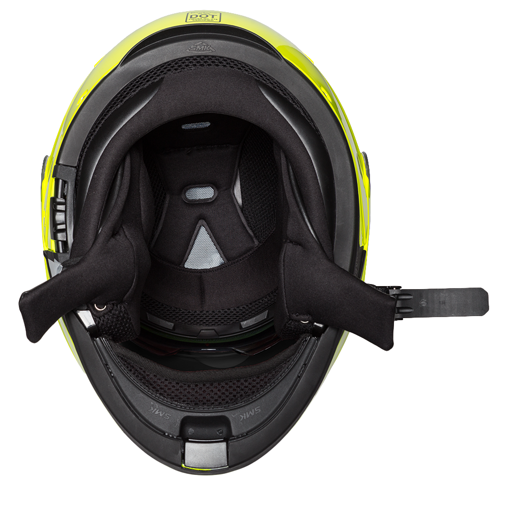 Daytona Glide Modular Motorcycle Helmet | Fluorescent Yellow