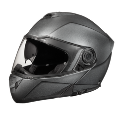 Daytona Glide Modular Motorcycle Helmet | Gun Metal Grey Metallic