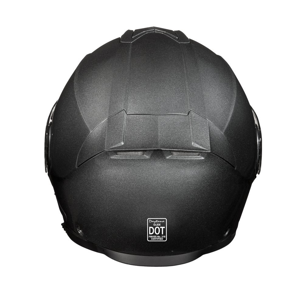 Daytona Glide Modular Motorcycle Helmet | Gun Metal Grey Metallic