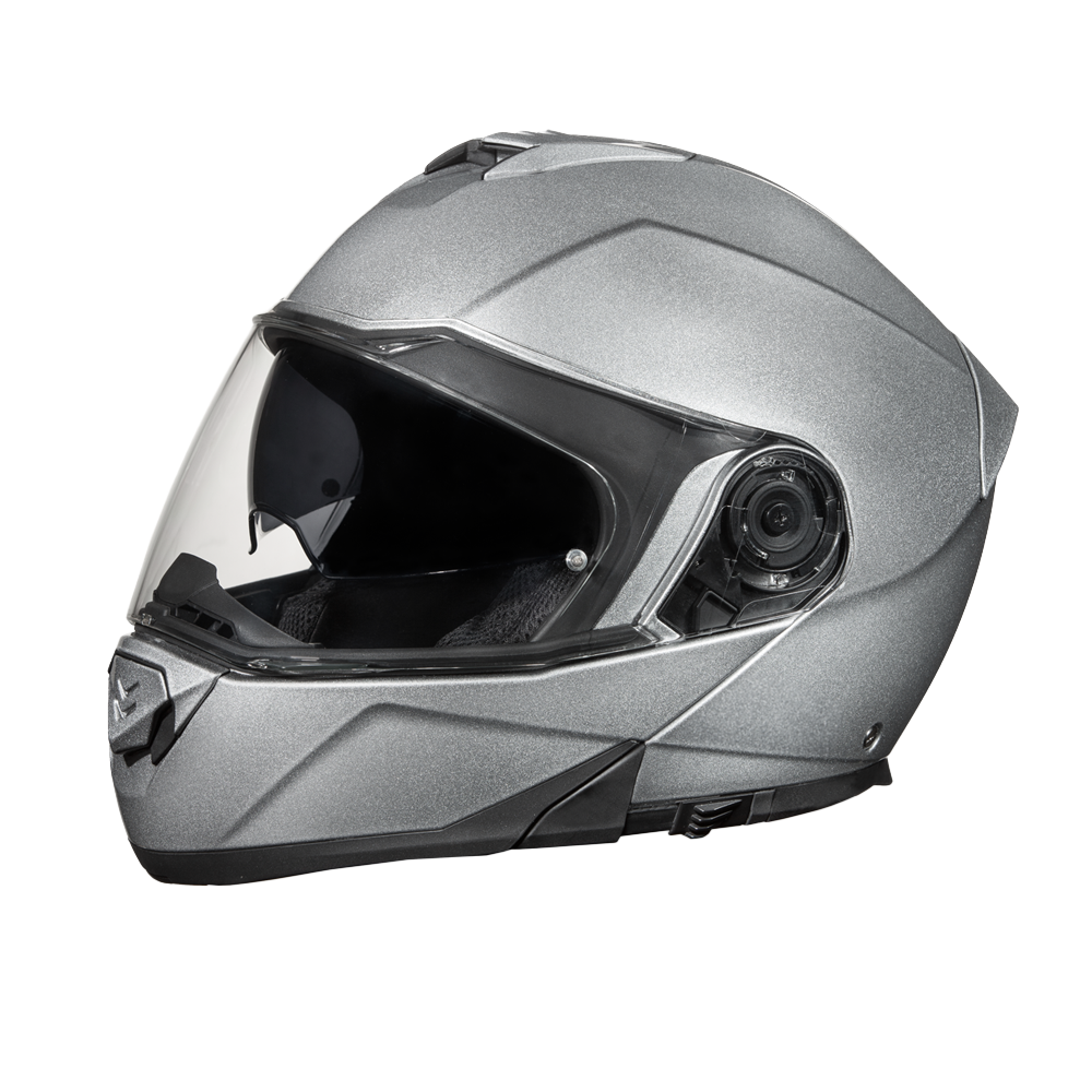 Daytona Glide Modular Motorcycle Helmet | Silver Metallic