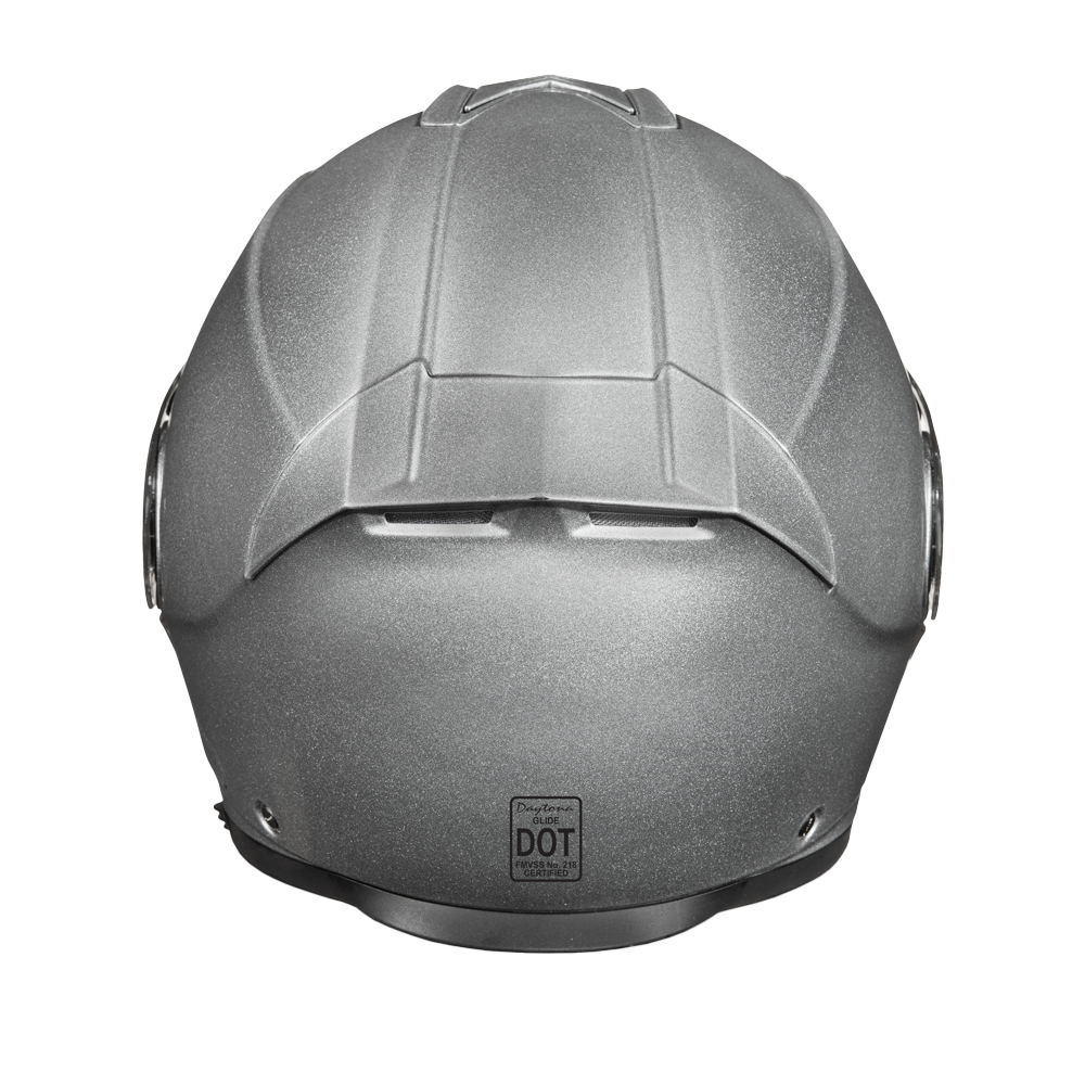 Daytona Glide Modular Motorcycle Helmet | Silver Metallic