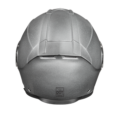 Daytona Glide Modular Motorcycle Helmet | Silver Metallic