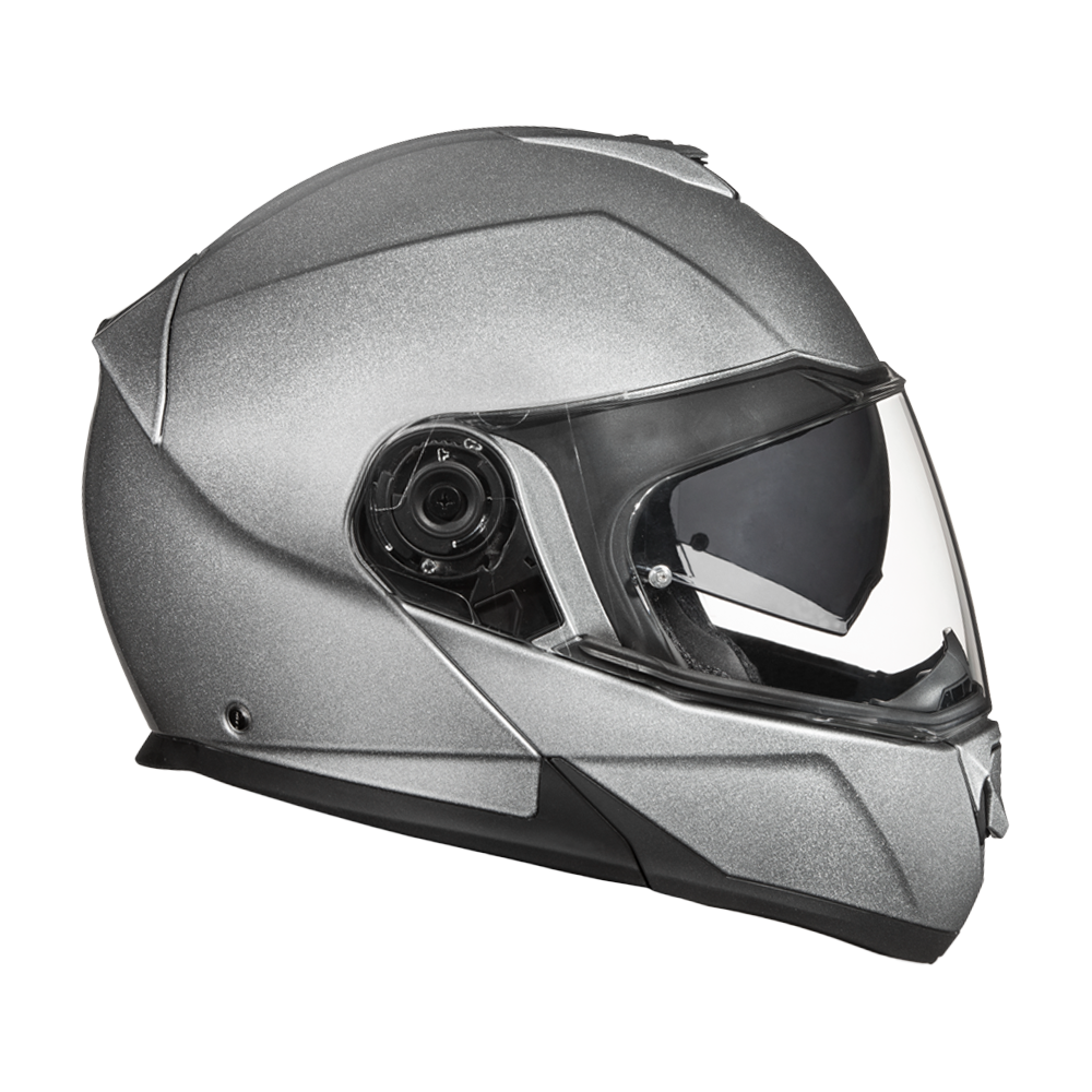 Daytona Glide Modular Motorcycle Helmet | Silver Metallic