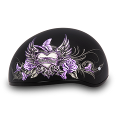 Motorcycle Graphic Half Face Helmet | Wild At Heart
