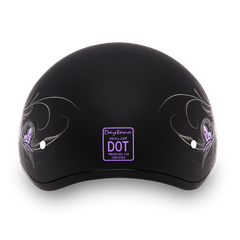 Motorcycle Graphic Half Face Helmet | Wild At Heart