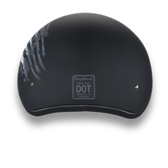 Motorcycle Graphic Half Face Helmet | 2nd Amendment