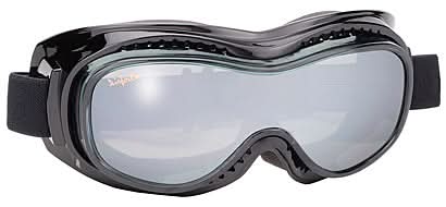 Airfoil 9300 Over-the-Glass Motorcycle Goggles | Silver