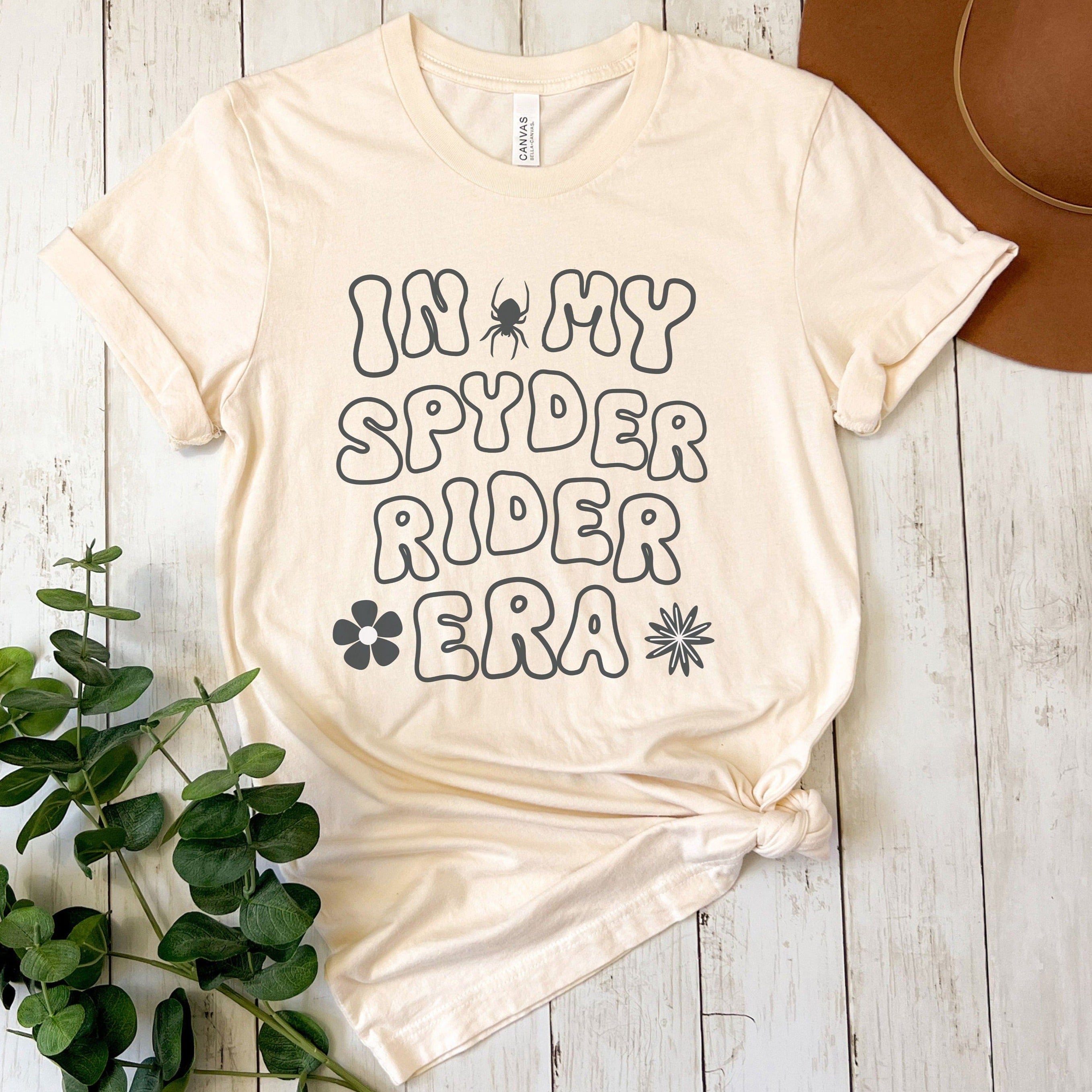 In My Spyder Rider Era Retro Crew Neck TShirt