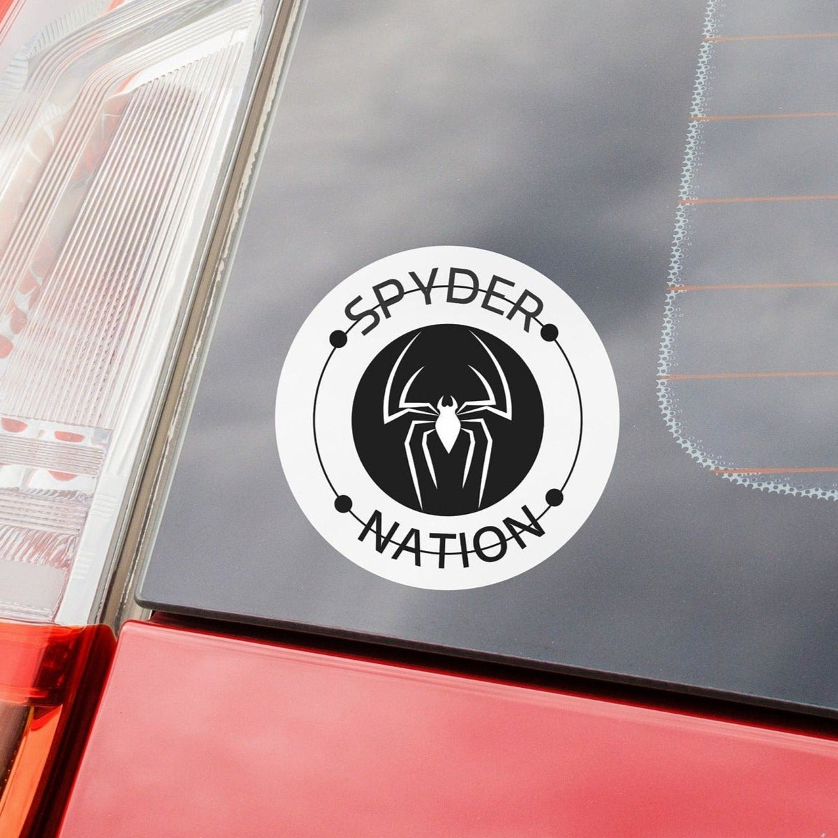 Can-Am Spyder Nation Round Decal